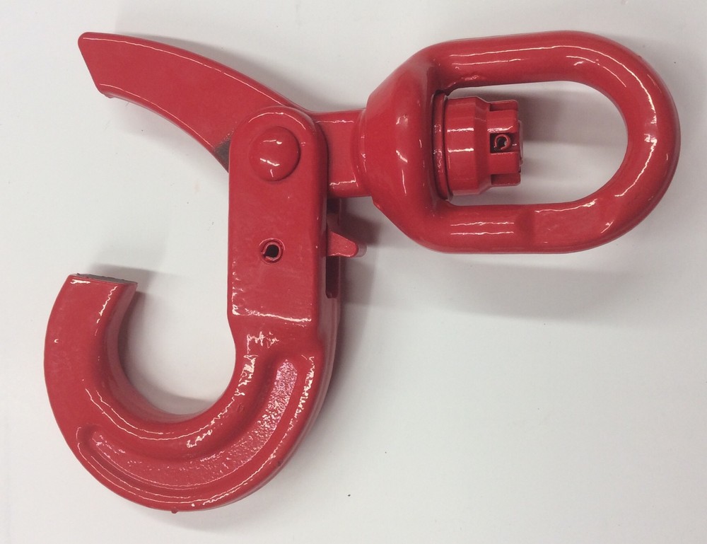 Grade 80 Swivel Self Locking Hook Chain Winch Line Rigging Tools