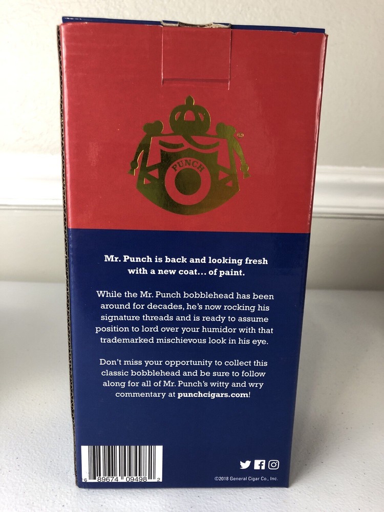 Punch Cigars Bobblehead Rare