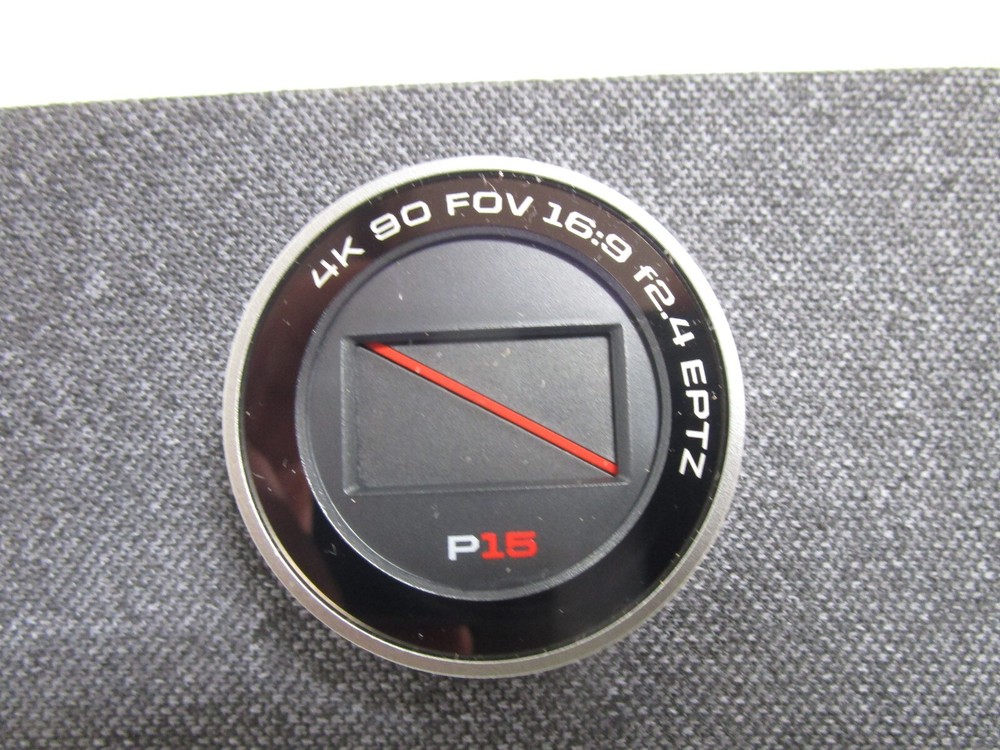 Poly Studio P15 Personal Video Bar 4K Camera Microphone Speaker Conference