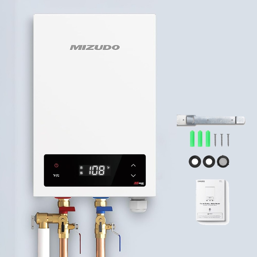 11KW INSTANT TANKLESS WATER HEATER ELECTRIC On Demand Hot Water Max 2.6gpm 240v