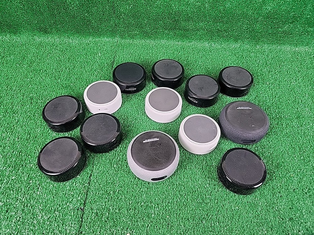 Amazon Echo Dot Smart Speakers Lot (Untested)