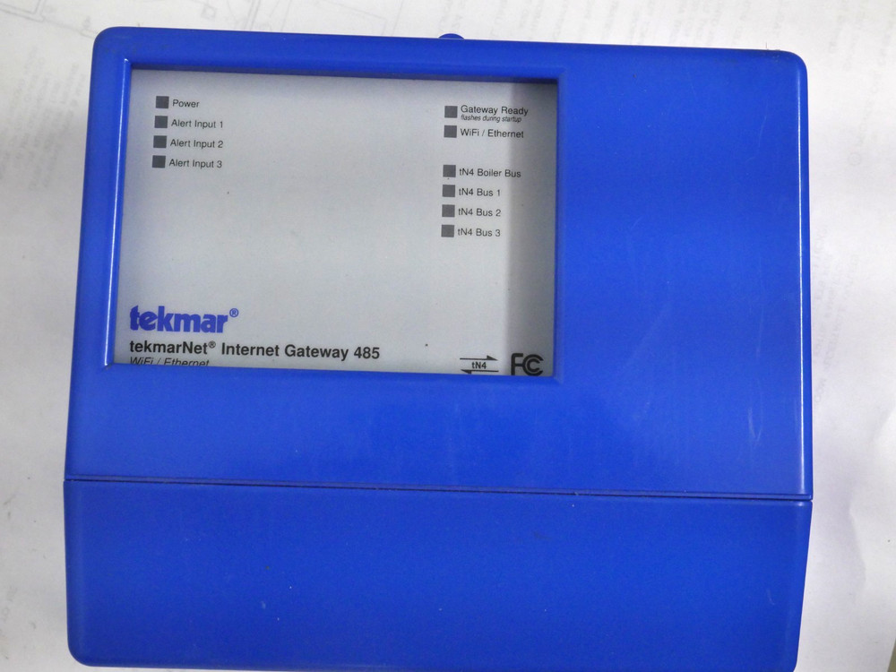 Tekmar 485  Internet Gateway / Lightly used  NO POWER ADAPTER