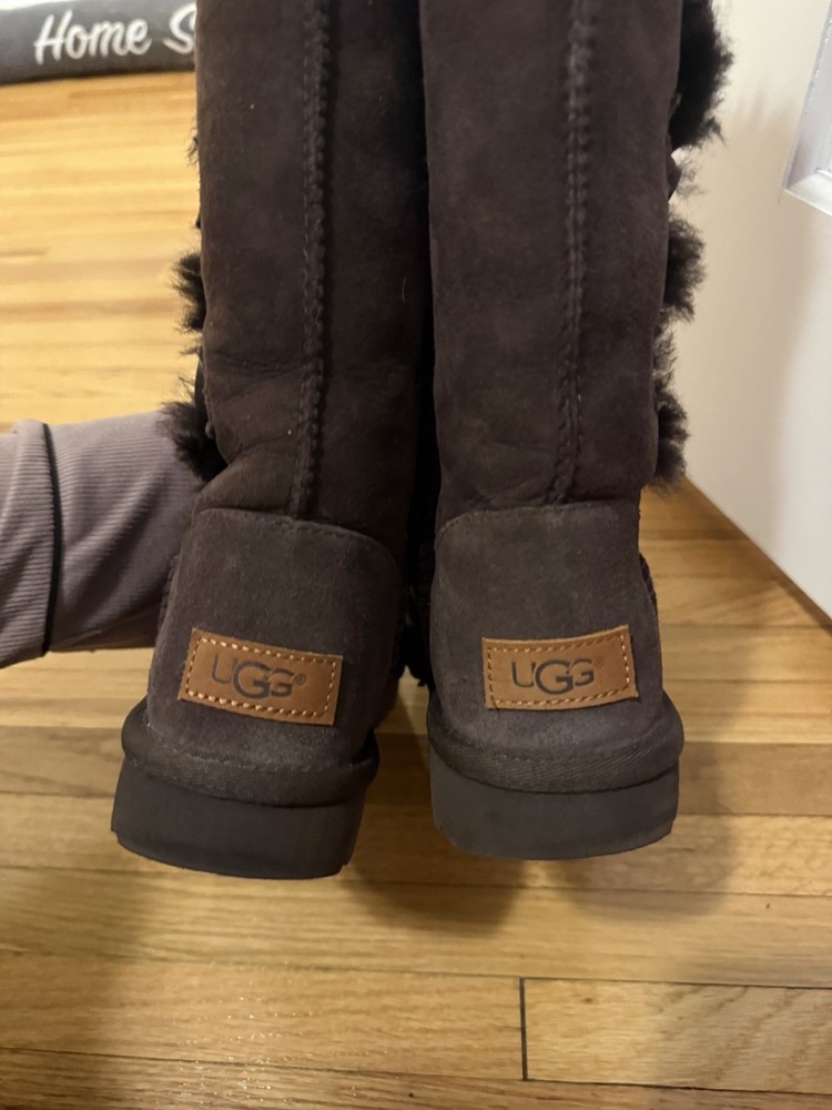 UGG Women’s Chestnut Tall Button Shearling Boots