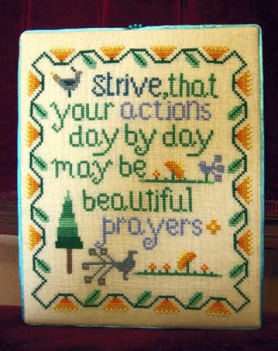 STRIVE SAMPLER-CROSS STITCH-INDUSTRIOUSHEAD