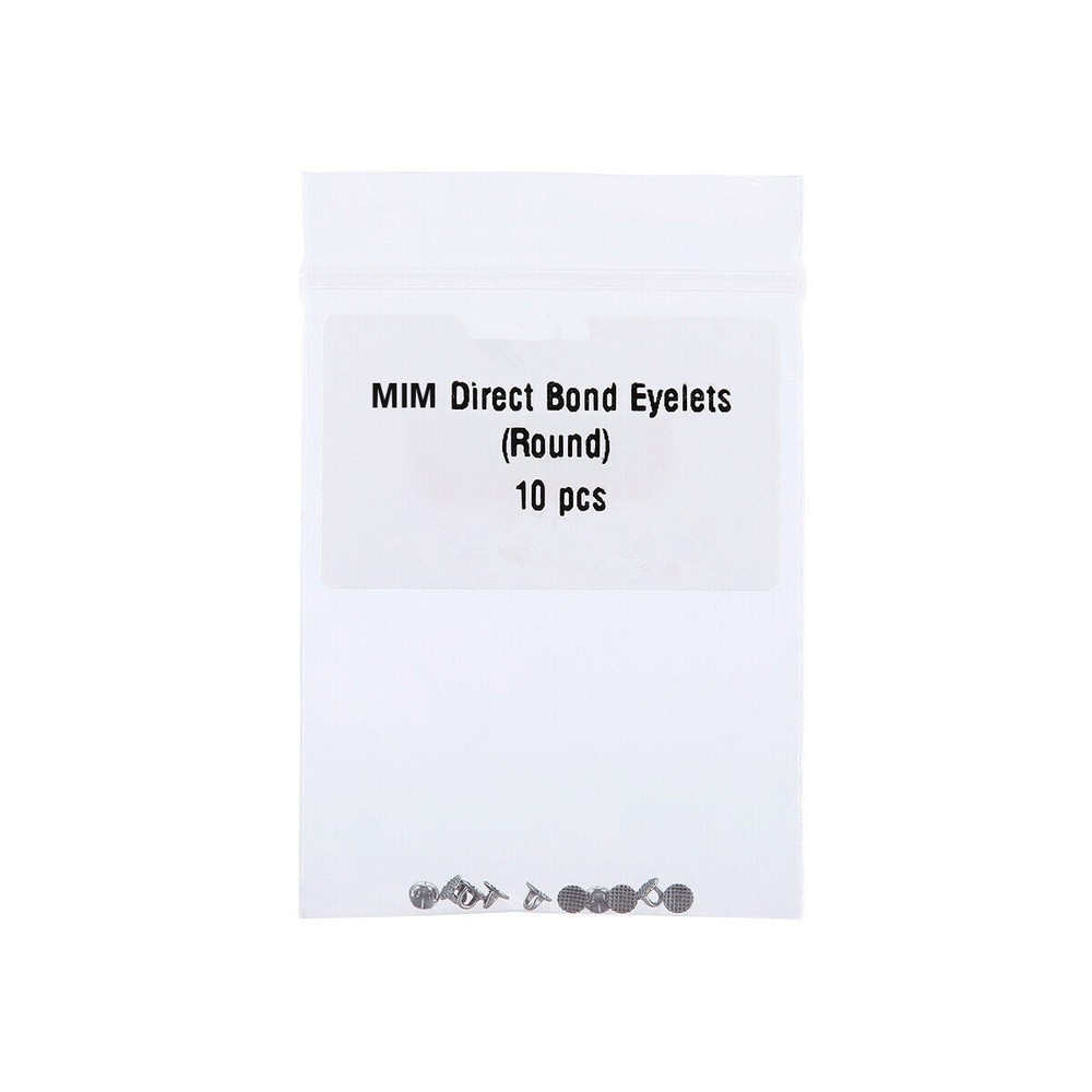 Dental Orthodontic Bondable Direct Bond Eyelet Lingual Buttons Round/Rectangular