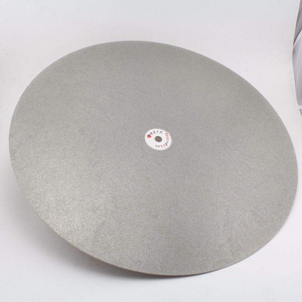 20" inch 500mm Diamond Grinding Disc Grit 60-800 Flat Lap Disk Lapidary Tools