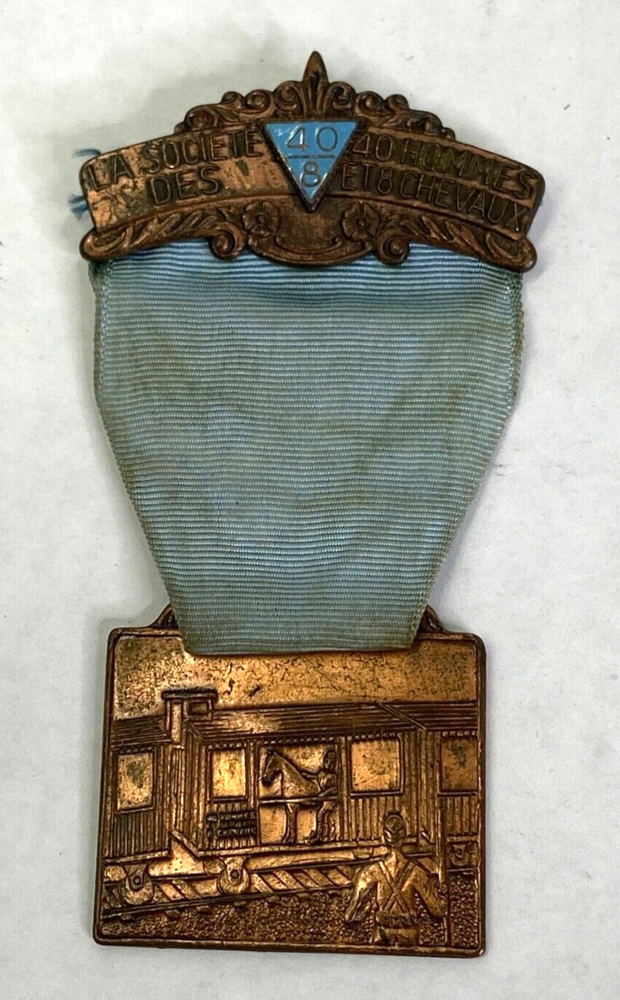 Vintage 40/8 Veterans Medal