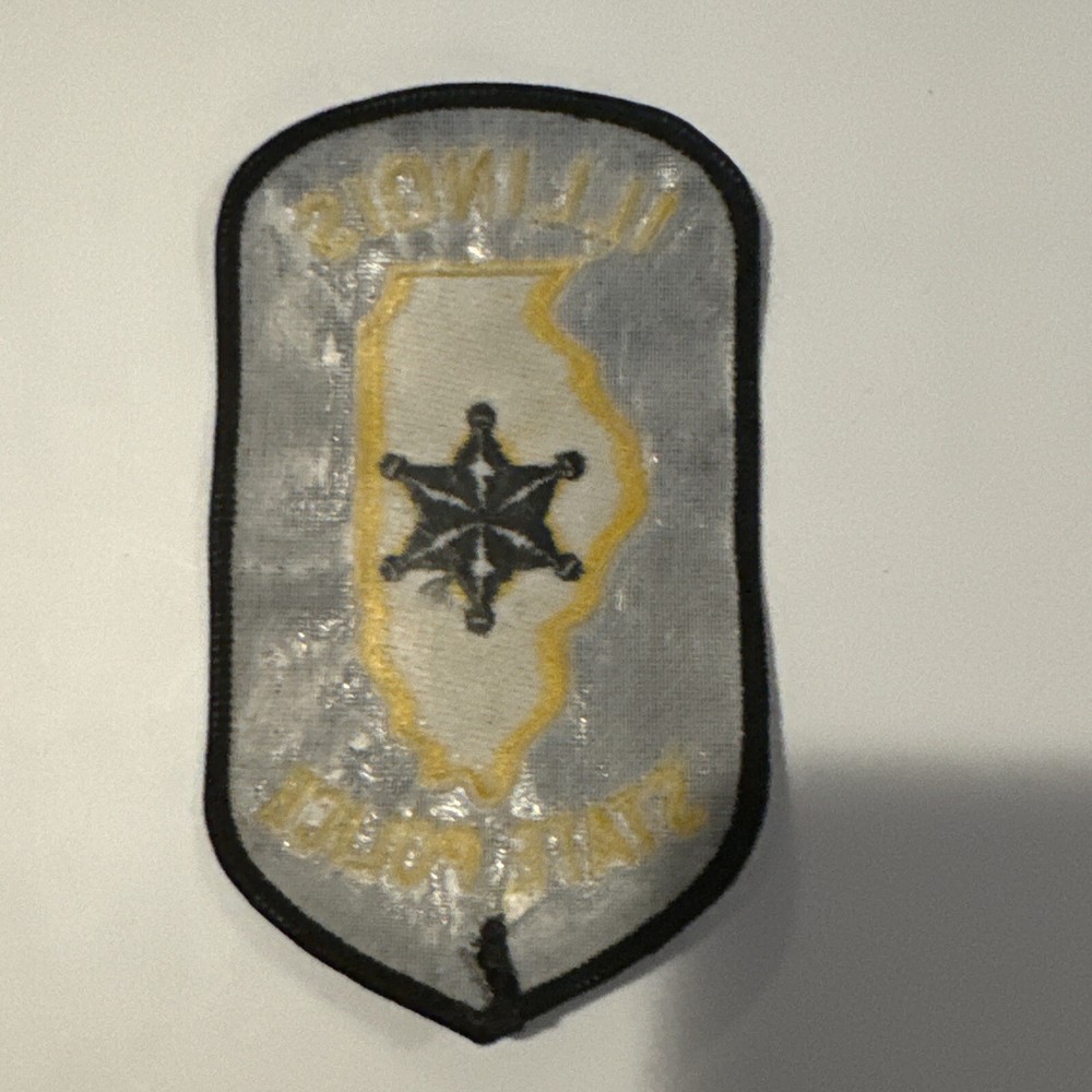 Standard Illinois State Police Shoulder Patch ISP