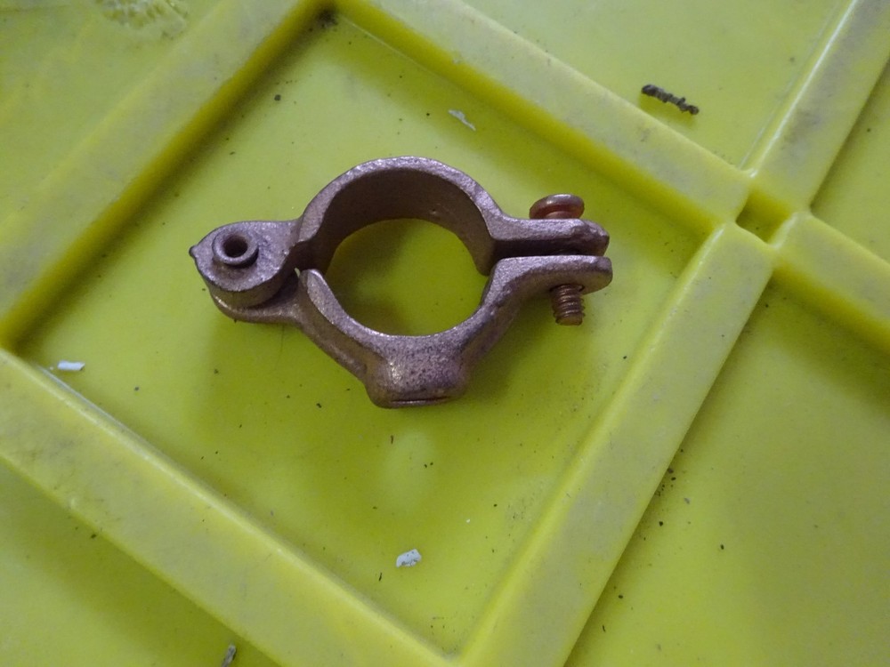 5 OF  Hanger  Rod Split Ring 7/8"  Copper