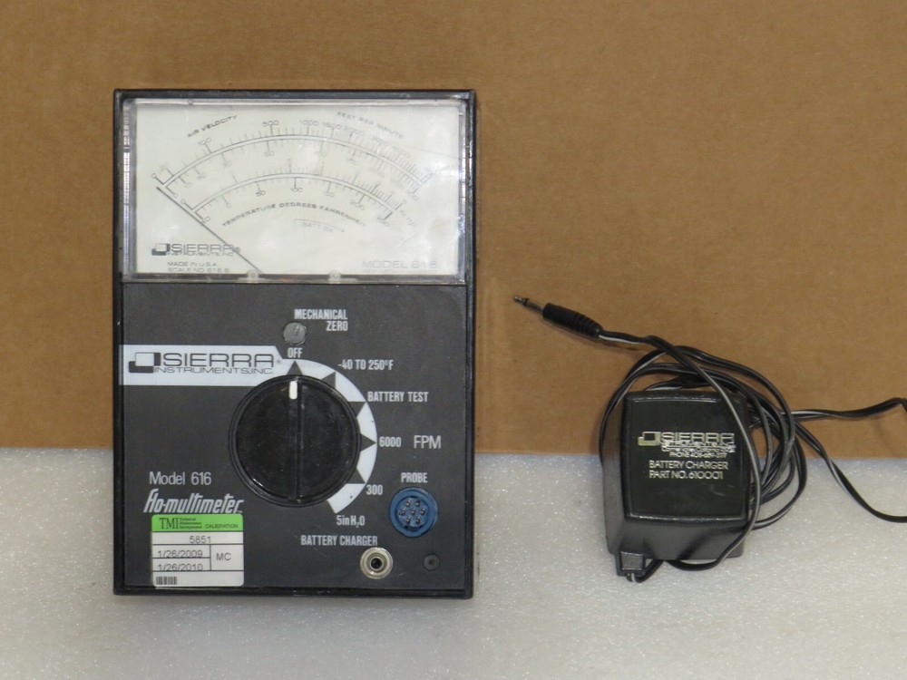 SIERRA INSTRUMENTS 616 FLO-MULTIMETER