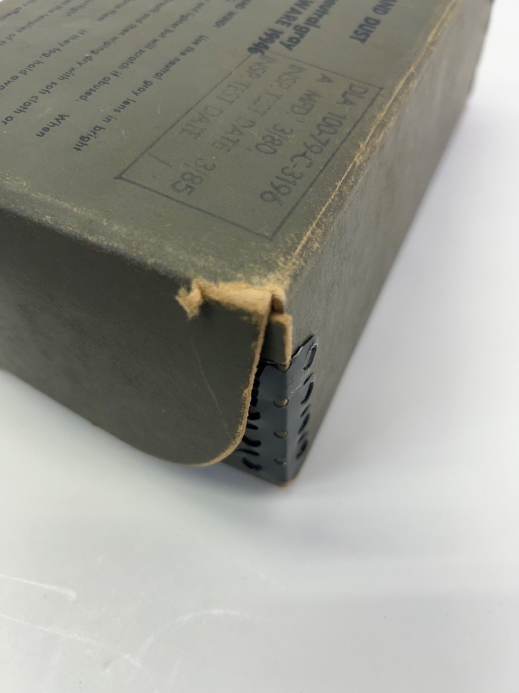 1985 US Military Empty Goggle Box