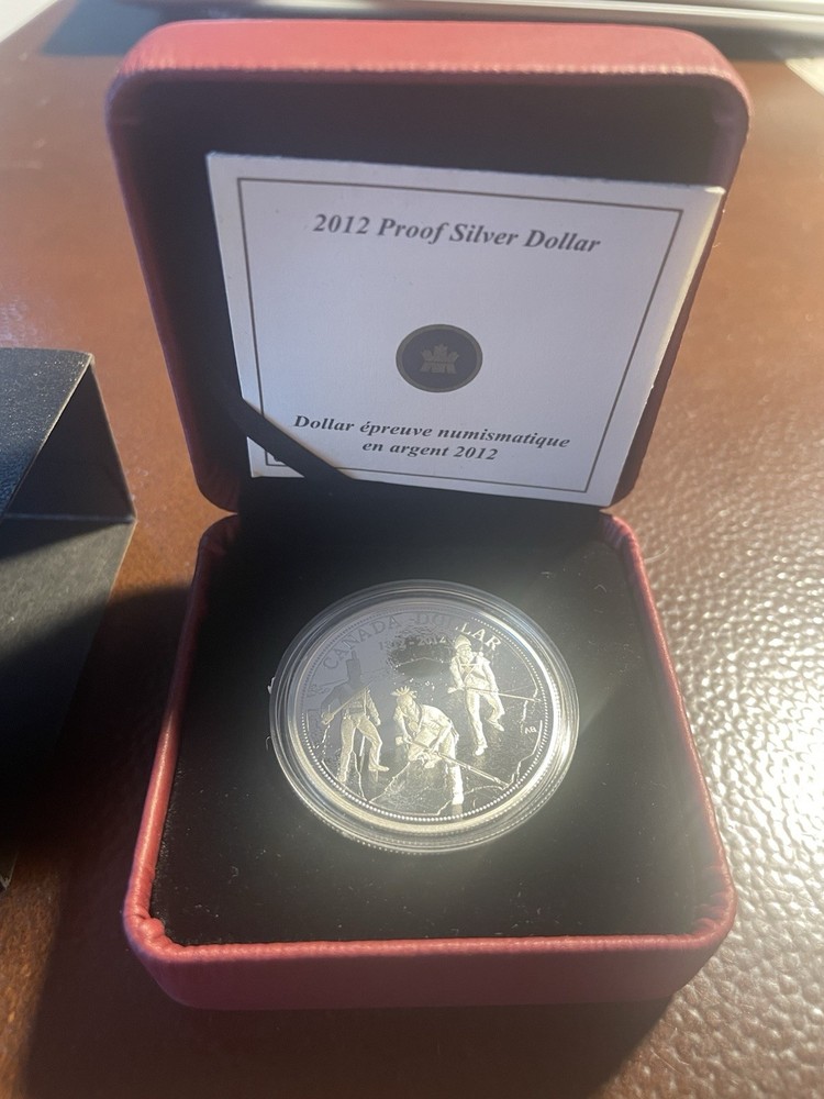 2012 Canadian Silver Proof Dollar