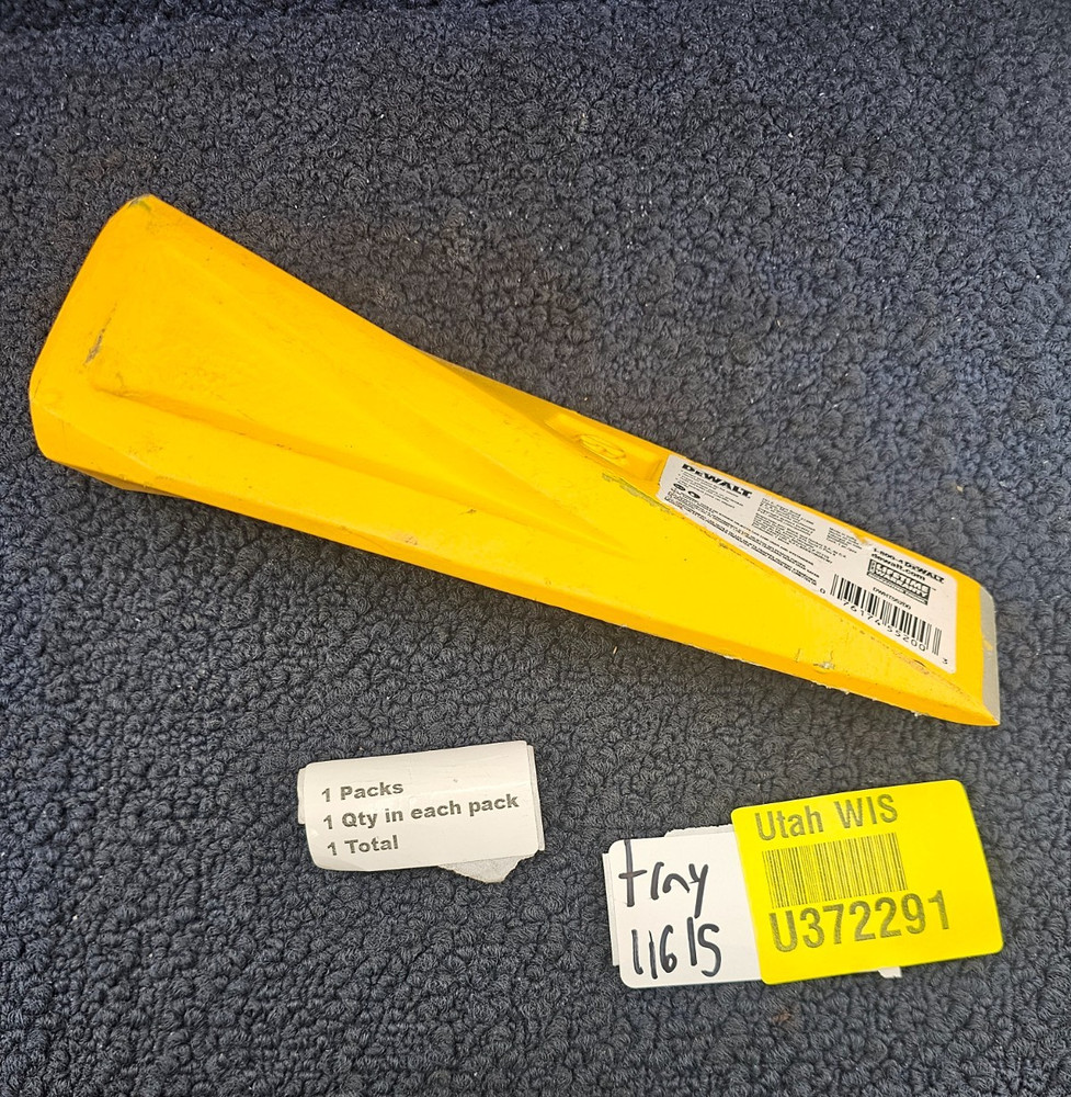 DeWALT DWHT55200 8" SHARP SPLITTING WEDGE 4LB