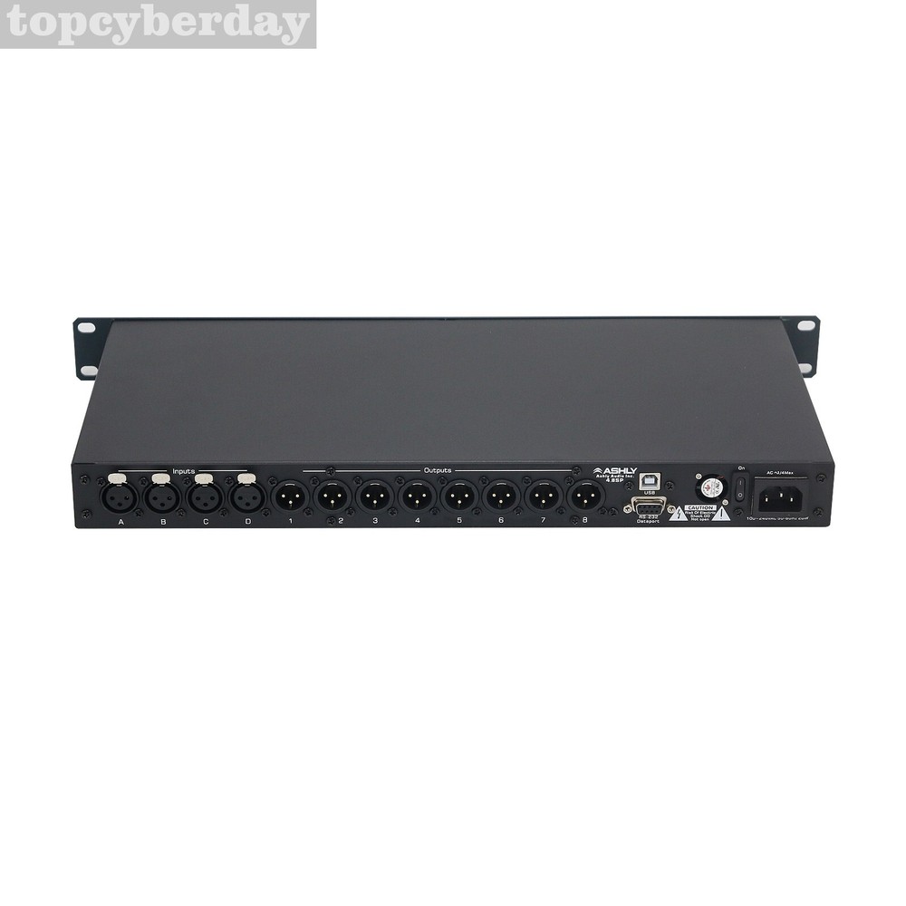 4.8SP DSP Digital Audio Processor Software 4 In 8 Out Profession Sound System US