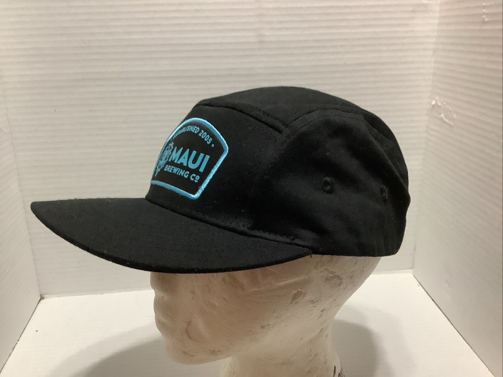 Maui Brewing Co. Hawaii, Black Logo Cap.