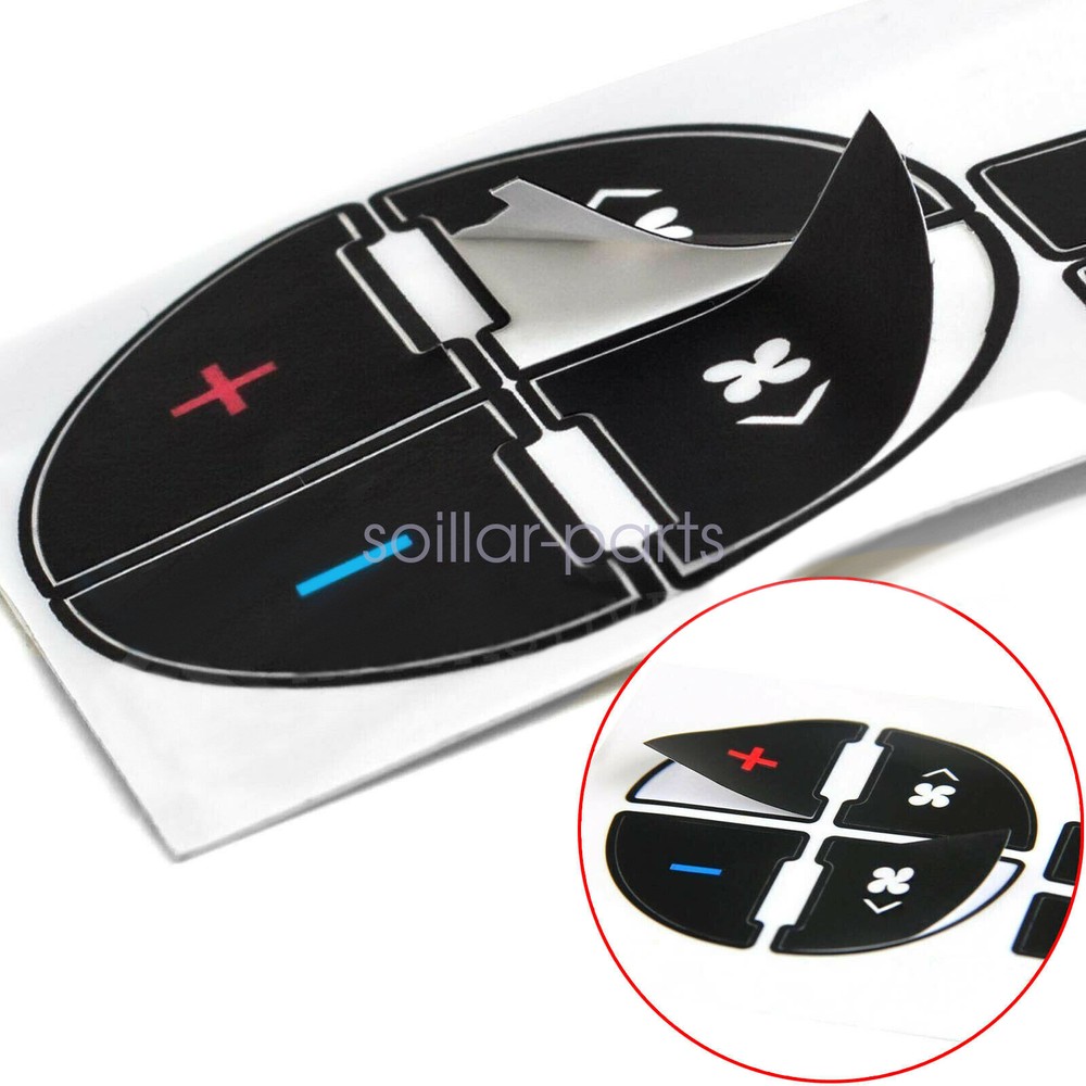 Replacement Climate Control Button Stickers For 2006-2014 Chevrolet GMC New