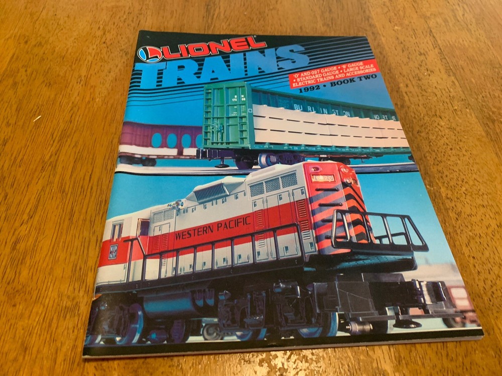 1992 Lionel Train Catalog