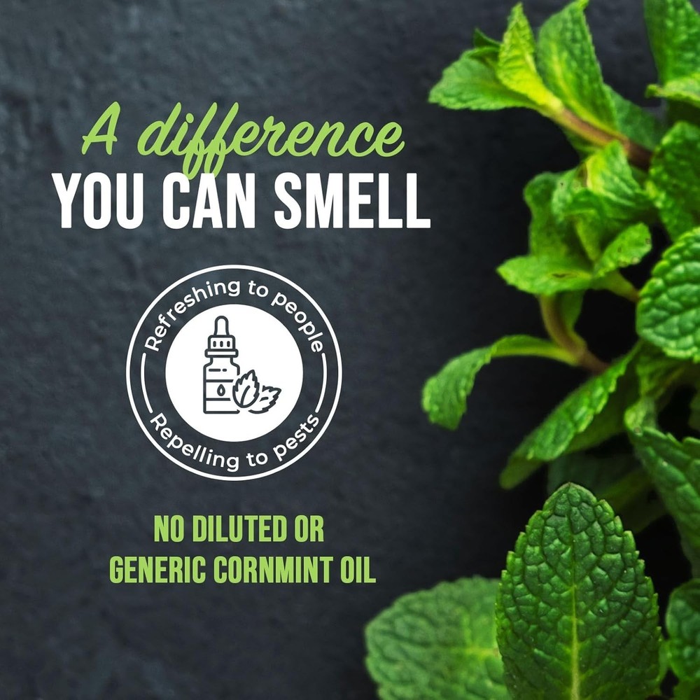 Extra-Strong 16 oz Peppermint Oil Spray - Pet-Friendly Rodent Control Solution