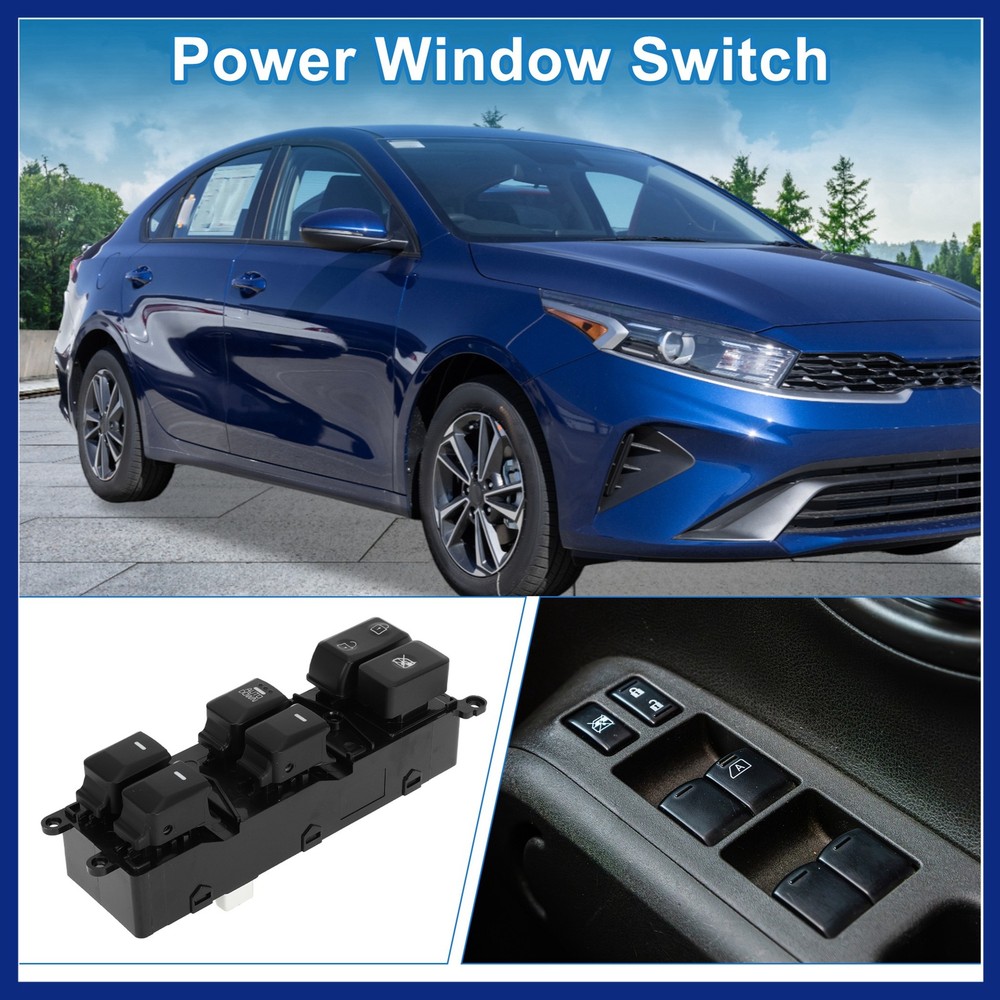 Front Left Power Window Switch for Kia Forte 2014-2018 Window Control Switch New