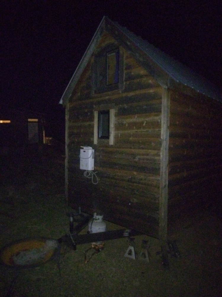 Vintage tiny home on wheels