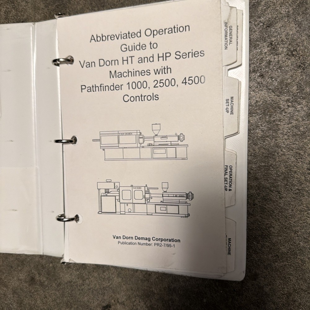 Van dorn pathfinder Mini Abreviated Manual 1990s