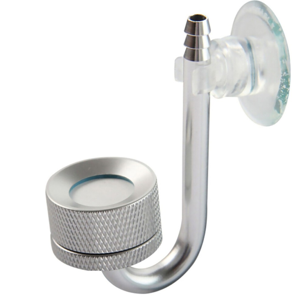24mm Aluminum Alloy Fish Tank CO2 Diffuser Bubble Atomizer Solenoid Regulator