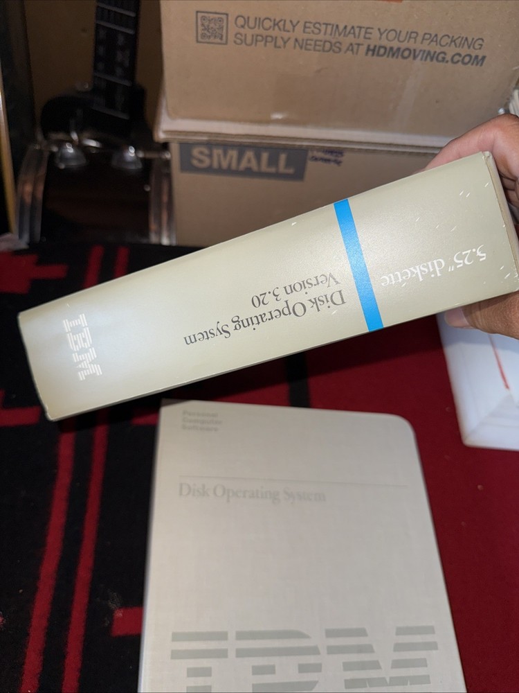 IBM Disk Operating System DOS Version 3.20 5.25" with Software & References