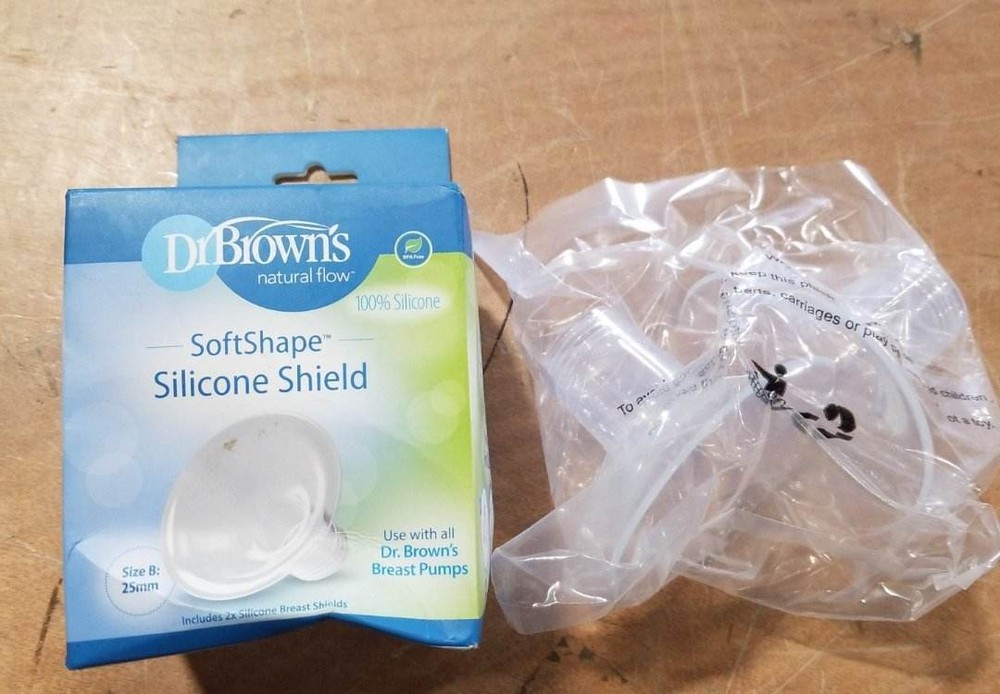 Dr. Brown's SoftShape Silicone Shield, Size B, 2 Count (Pack of 1)