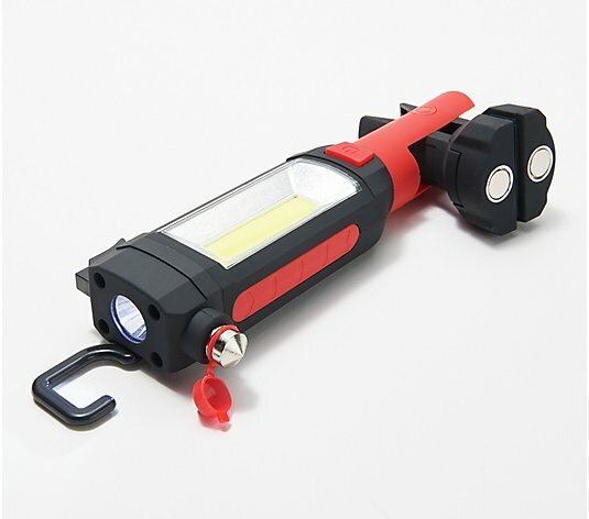 SecureBrite RED 9-in-1 Emergency Auto Tool with Flashlight