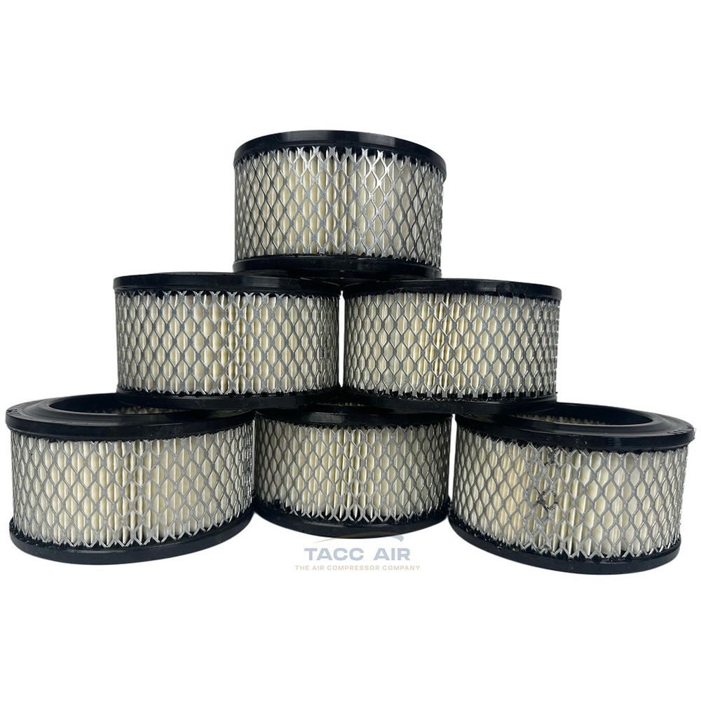 6 Pack #14 Universal Air Compressor Intake Filter Elements A424 Replacements