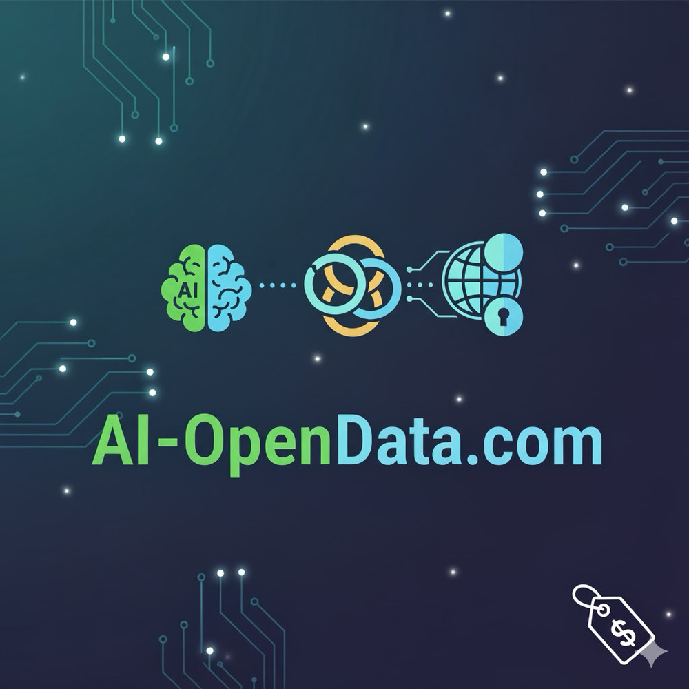 AI-OpenData.com – Premium Domain for Artificial Intelligence & Data Projects