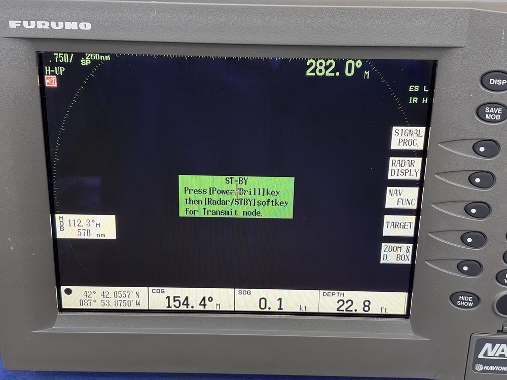 Furuno RDP-149 NavNet VX2 Radar Navionics GPS Chartplotter Multifunction Display