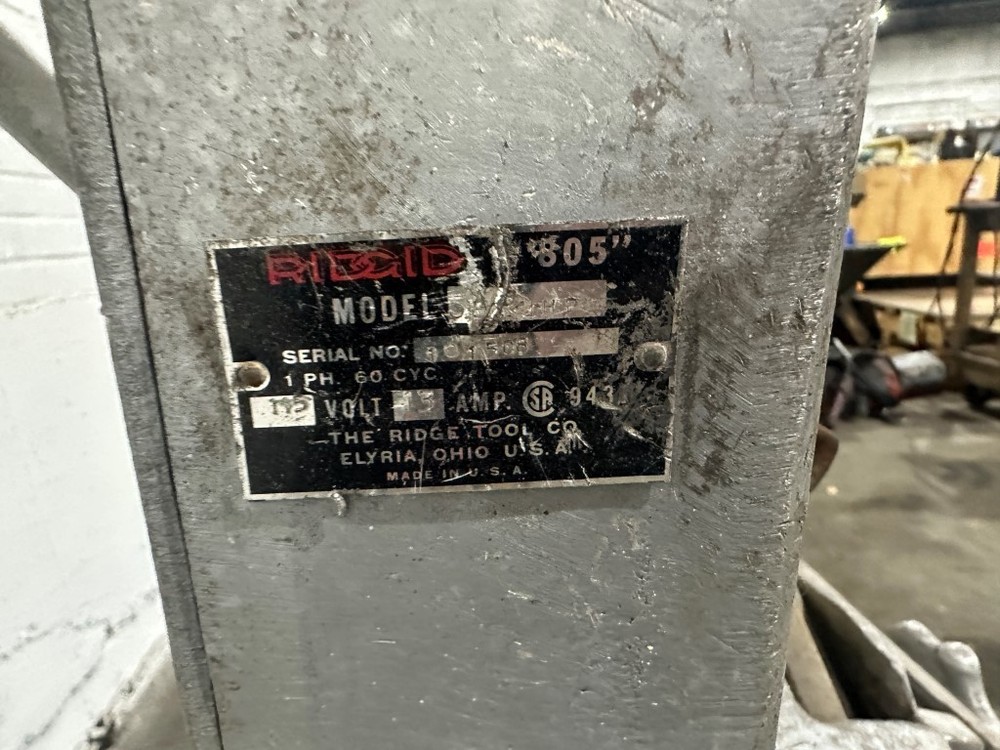RIDGID 805 CONDUMATIC CONDUIT BENDER See Video