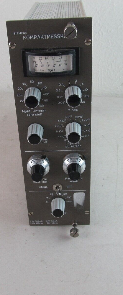 Siemens Kompaktmesskanal Plug in Module