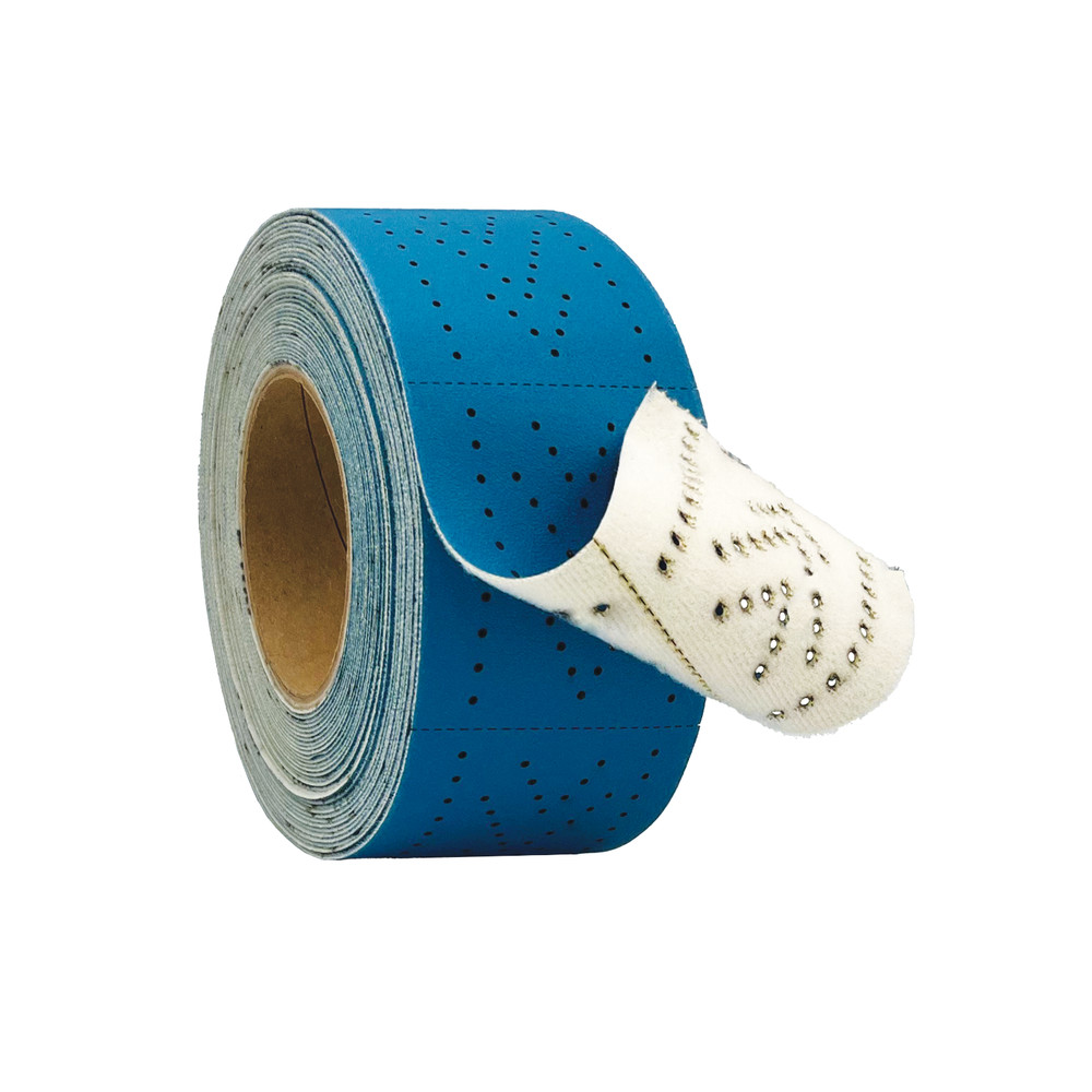 High Ground Blue Ceramic Roll w/ Holes Hook & Loop 2.75"x13yds