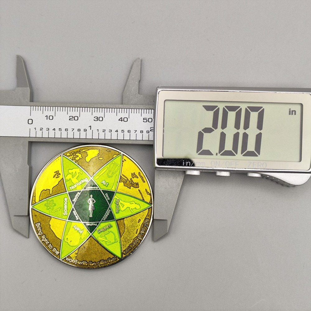 Bring Light the World Challenge Coin