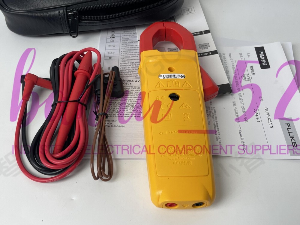 1X Current and Voltage Tester Capacitance Clamp meter 325 True RMS DC AC