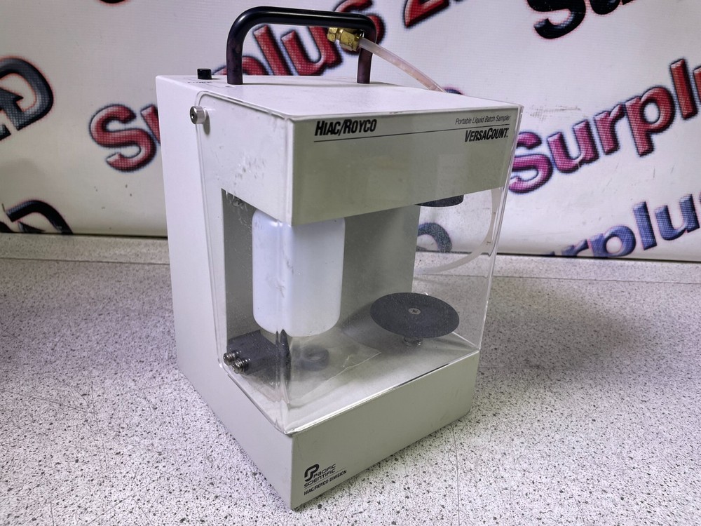 HIAC / ROYCO VersaCount FBATCH Portable Liquid Batch Sampler