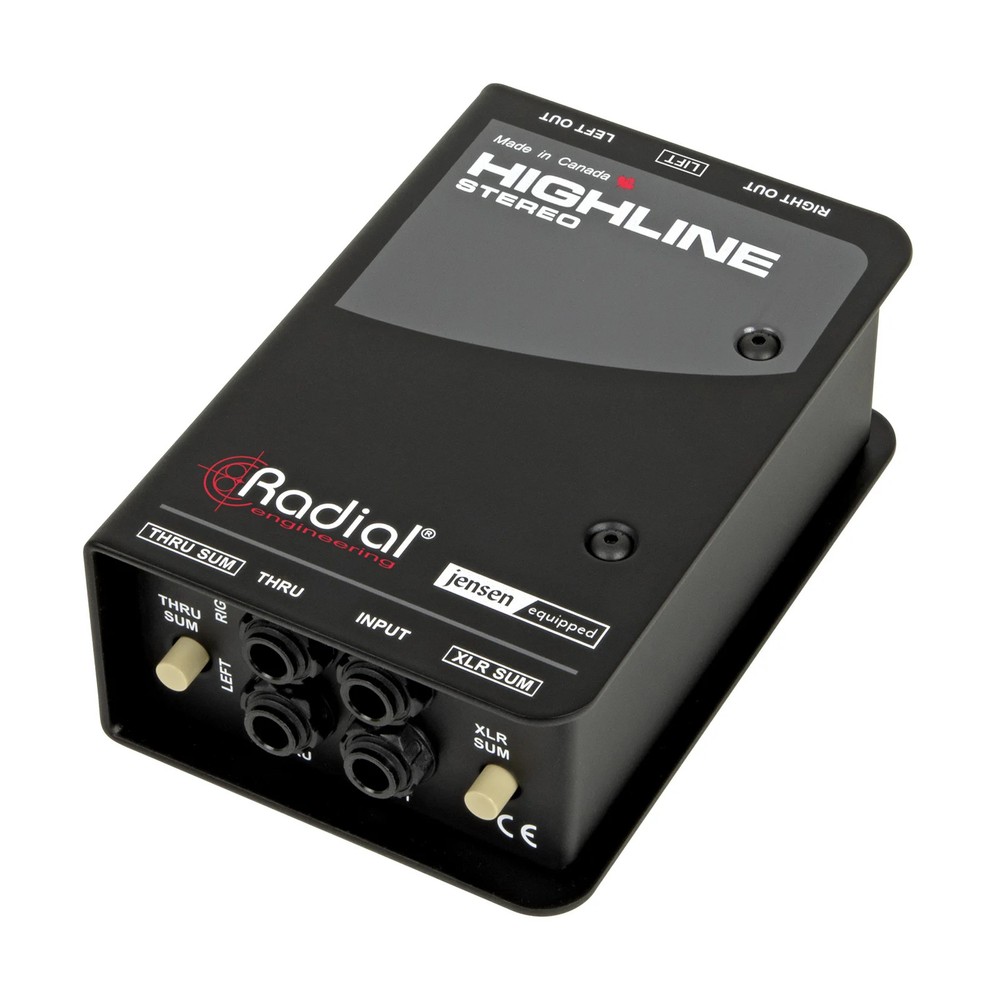 Radial Engineering HIGHLINE-STEREO Passive stereo line isolator