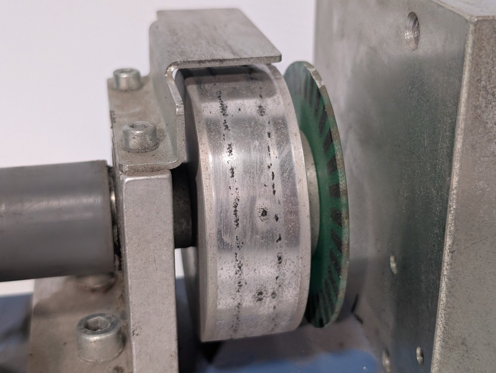 Unbranded Industrial Labeling/Packaging Machine Vacuum Drum Applicator Assembly