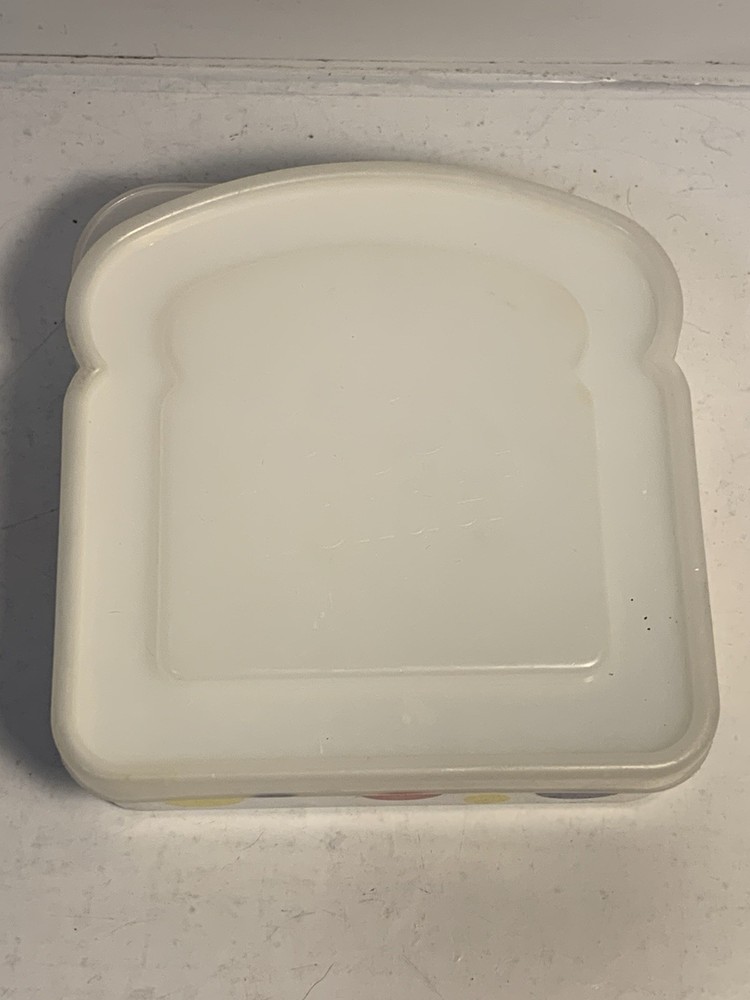 Wonder Bread Plastic Container – Polka Dot Sandwich Bread Holder 2006