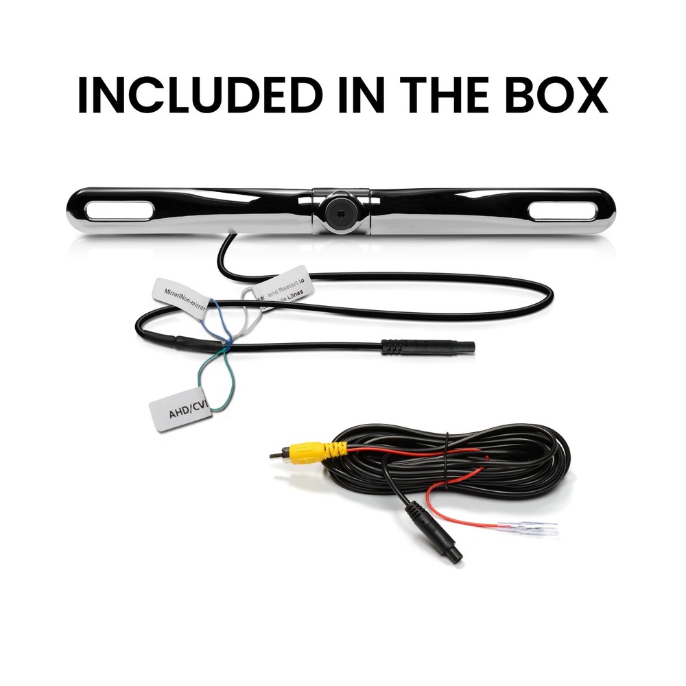 BOSS Audio Systems LPC35 Backup Car Rearview Reverse Camera accessory, Chrome