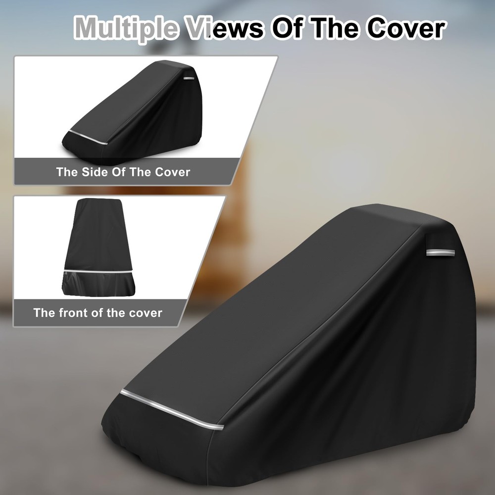 Mini Skid Steer Loader Cover Replace for Bobcat (Without Cockpit), Black