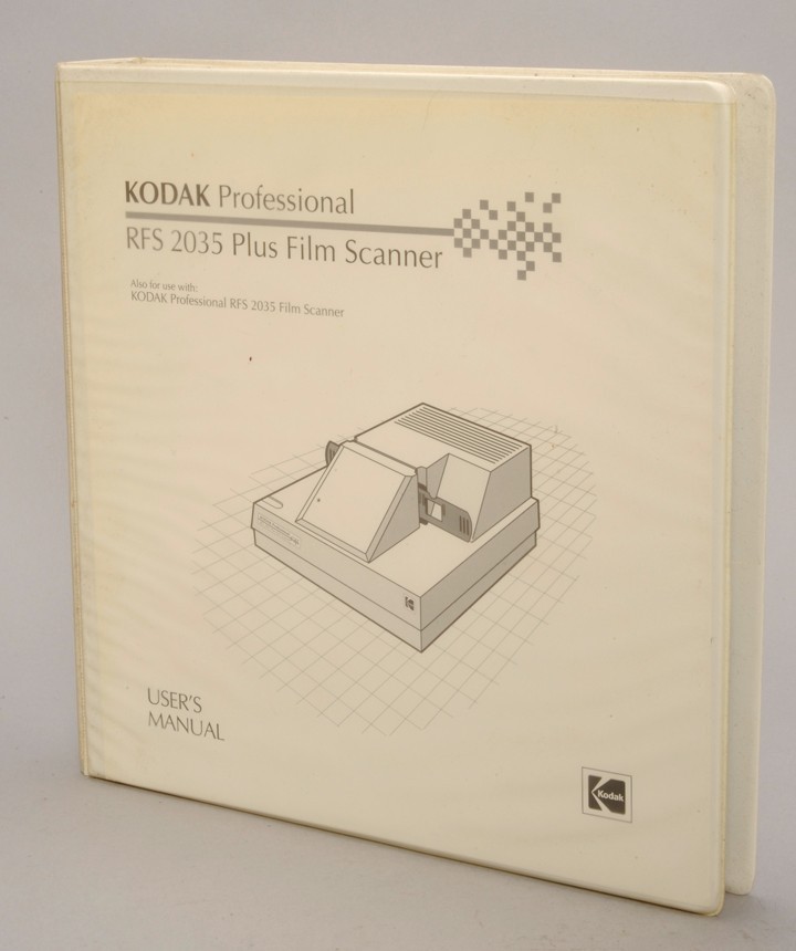 KODAK RFS 2035 SCANNER MANUAL & REFERENCE ITEMS