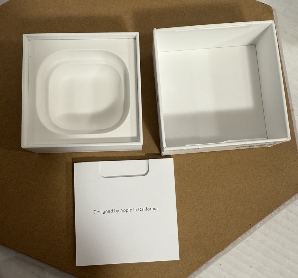 Two AirPod Empty Boxes (2) ONLY different Sizes Good Condition