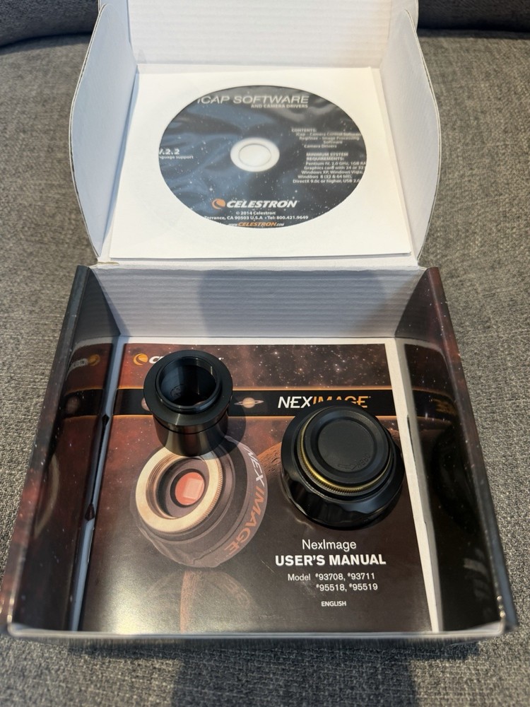 Celestron NexImage 5 Solar System Imager 5MP CMOS Sensor MT9P031