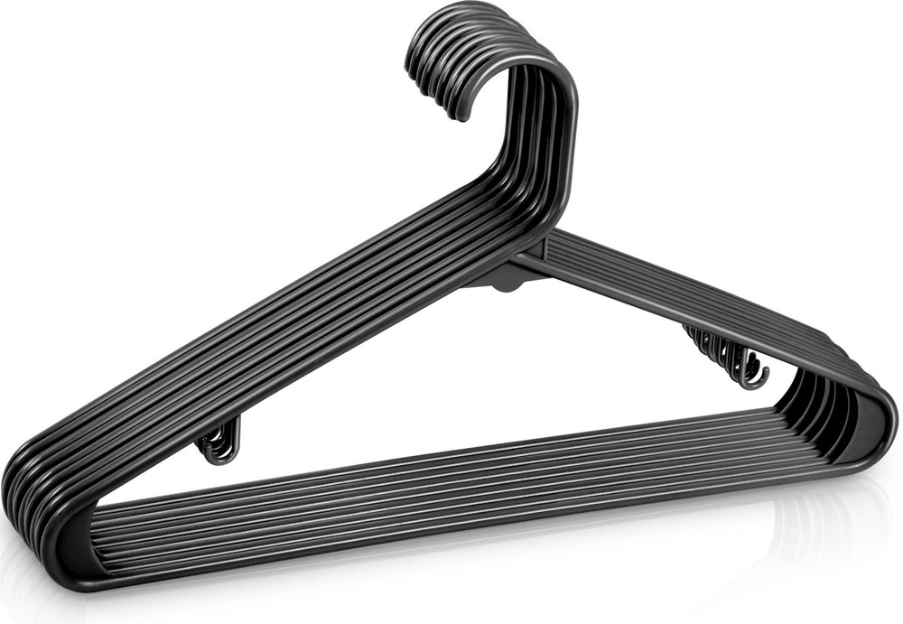 Plastic Hangers 20 Pack - Space Saving Clothes Hanger - Durable & Strong Clos...