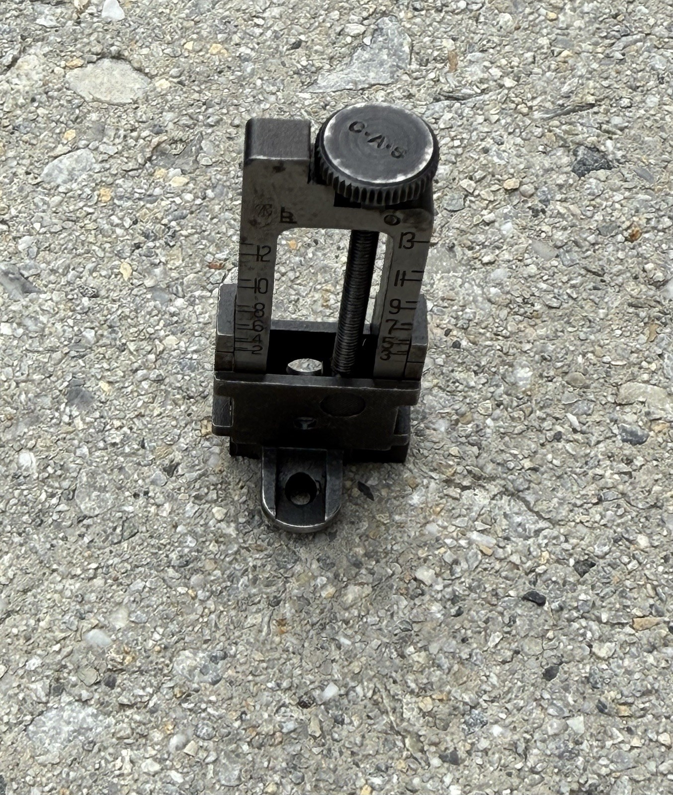 No4 Enfield Micrometer Rear Sight - Long Branch