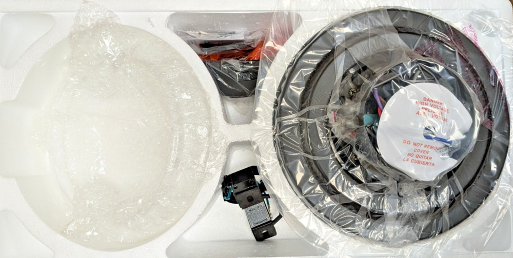 TRANS GLOBE 52" 5-BLADE CEILING FAN LIGHT KIT PULL CHAINS E26 BLACK & WALNUT