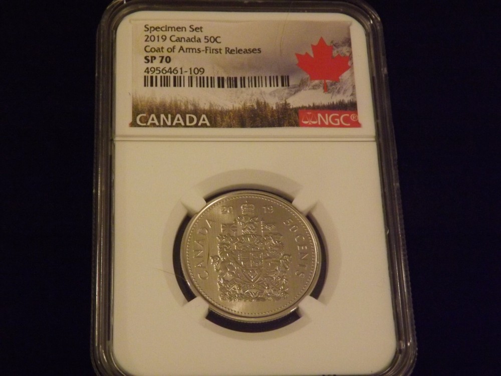 2019  50 C           Canada    First Releases         NGC    SP 70